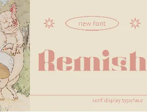 Remish font