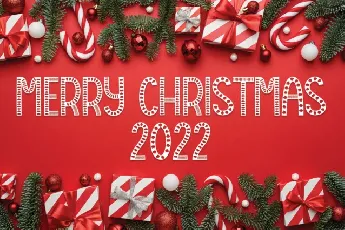 Christmas Cloud Display font