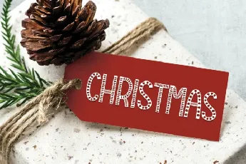 Christmas Cloud Display font