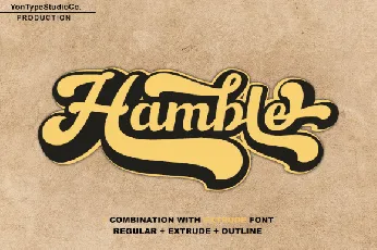 Hamble font