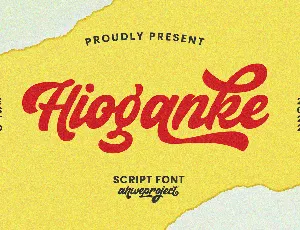 Hioganke font