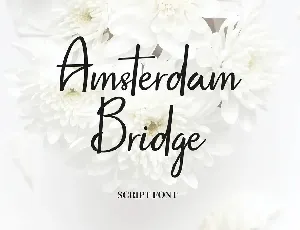 Amsterdam Bridge font