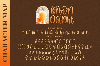 Lemon Delight font