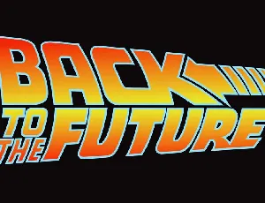 Back to the Future 2002 font