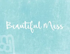 Beautiful Mess font