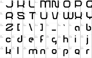 Ring Quad font