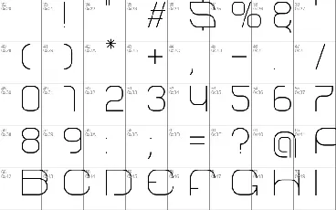 Ring Quad font