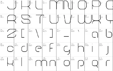 Ring Quad font