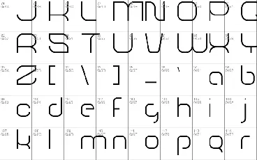 Ring Quad font