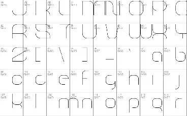 Ring Quad font