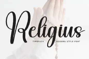 Religius Script font