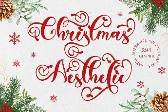 Christmas Aesthetic font