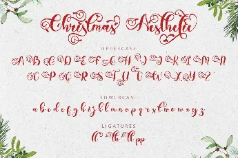 Christmas Aesthetic font