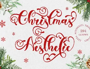 Christmas Aesthetic font