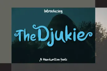 The Djuckie Script font