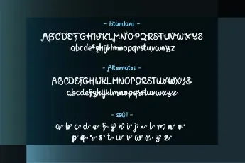 The Djuckie Script font