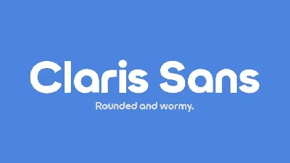 Claris Sans font