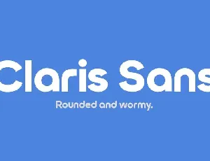 Claris Sans font