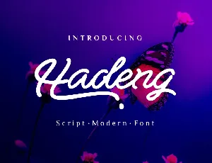 Hadeng font