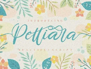 Pettiara font