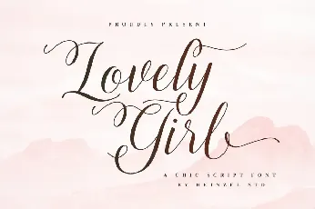 Lovely Girl font