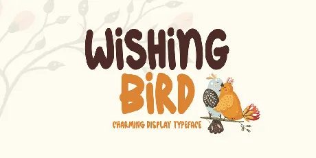 Wishing Bird font