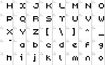 PixL font