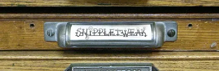 Snippletweak font