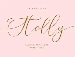 Stelly font