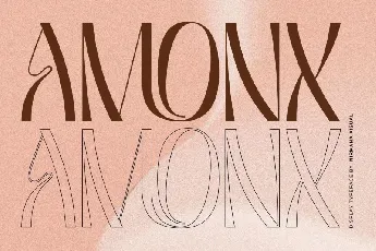 Amonx font