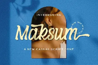 Maksum font