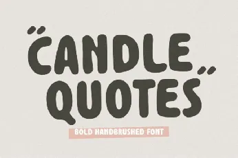 Candle Quotes font