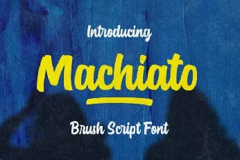 Machiato font