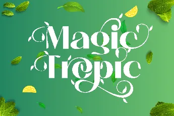 Magic Tropic Free font