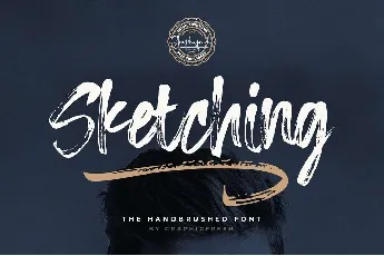 Sketching font