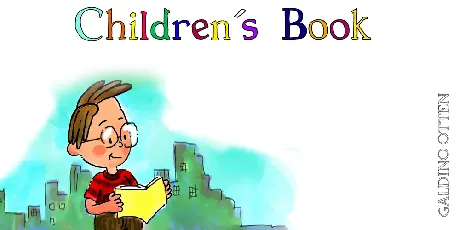 Children s Book font