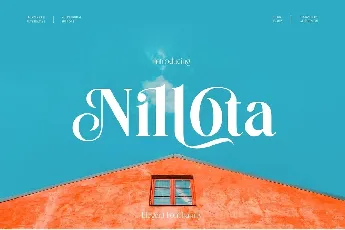 Nillota font