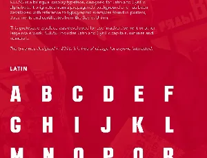 KULAG Typeface font