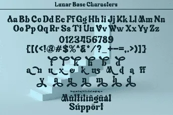 Lunar DEMO font