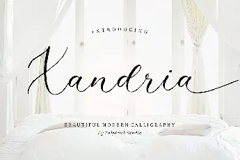 Xandria font