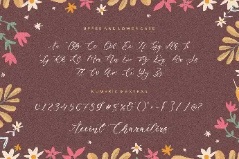 Exotic Necklace font