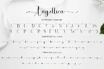 Angellica - Demo font