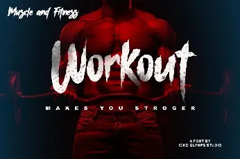 Workout font