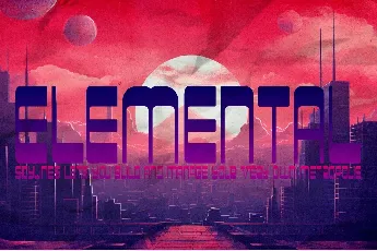 ELECTRONAS font