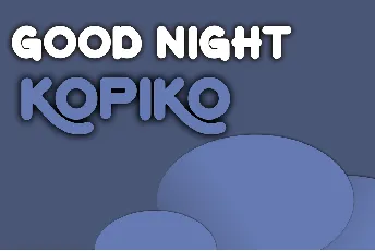 kopiko font