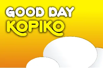 kopiko font