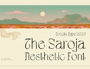 The Saroja font