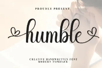 Humble Script Typeface font