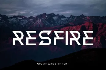 Resfire font