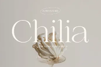 Chilia font